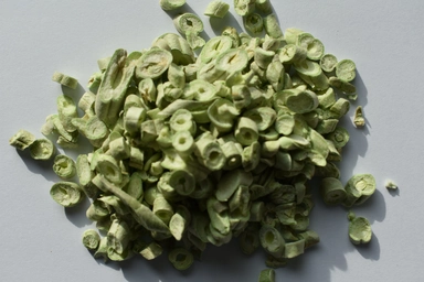 afbeelding van het gedroogde product Groene bonen